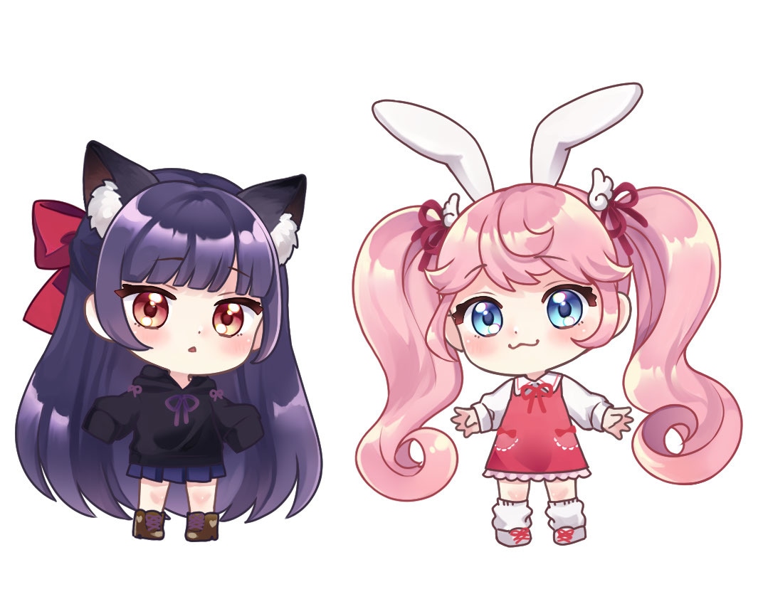 商用利用込み！ちびキャライラスト描きます 似顔絵プレゼント、グッズ作成に！ イメージ7