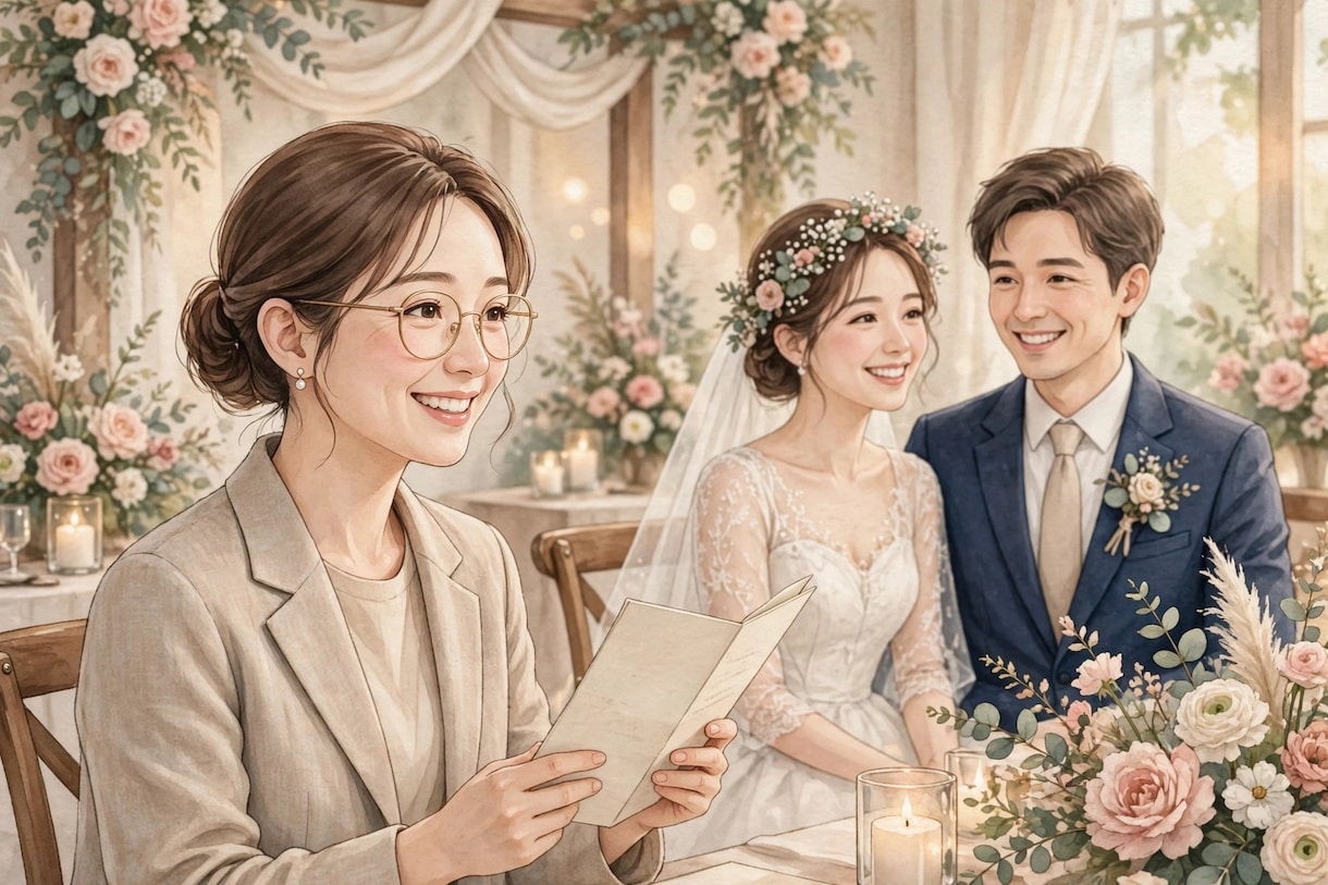 結婚式スピーチ・挨拶文を作成します メモだけでもOK、最短当日納品！ イメージ1