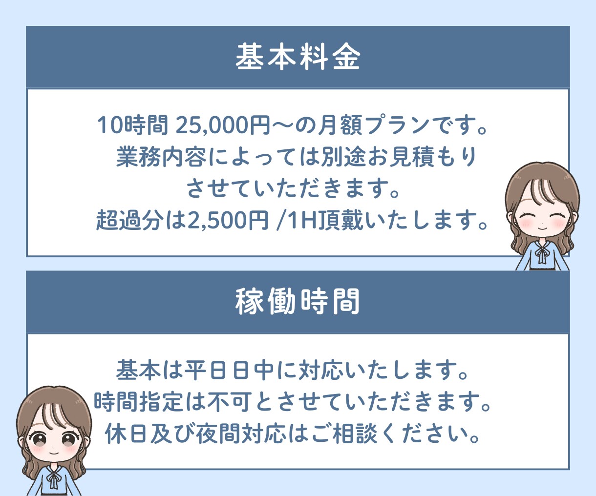 オンライン秘書＊忙しいあなたの業務をサポートします 面倒な作業をまかせて、本業に集中したい方へ イメージ4