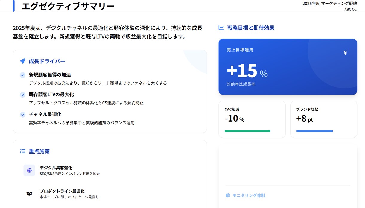 丸投げOK｜資料作成します 8枚まで4000円／修正2回無料 イメージ3