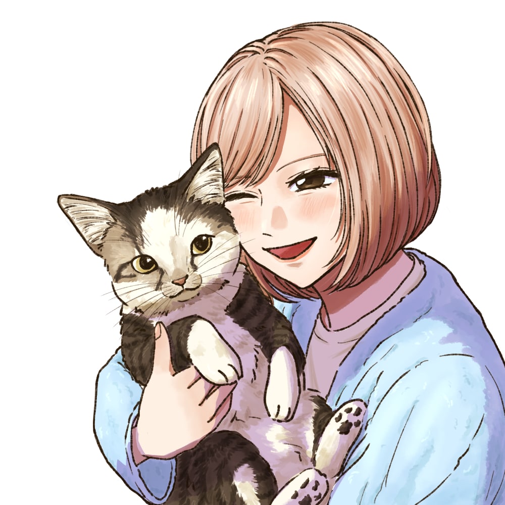 動物と一緒のアイコン描きます 修正何度でもOK！ペットとのイラストにピッタリ！ イメージ2
