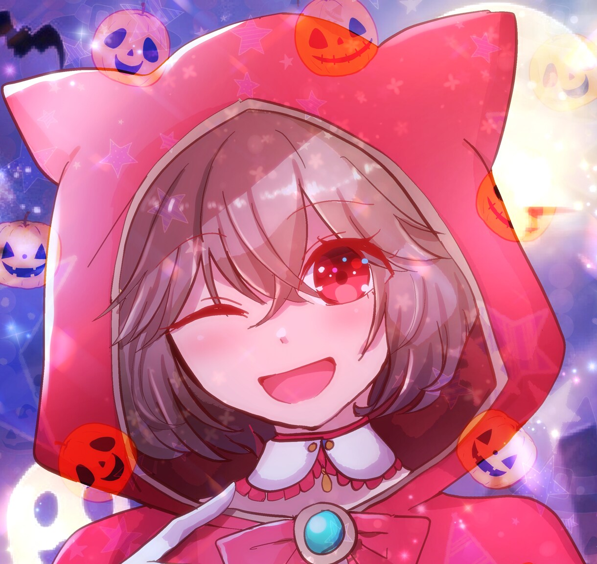 キラキラ可愛いアイコン・イラストお受け致します 少女漫画風の絵柄でふわふわ塗り、キラキライラスト描きます イメージ6