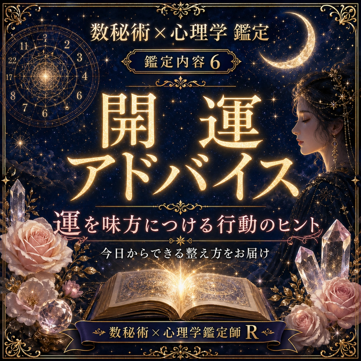 数秘術×心理学であなたの本質と強みを鑑定します 自分を知ることが、人生を整える第一歩 イメージ6