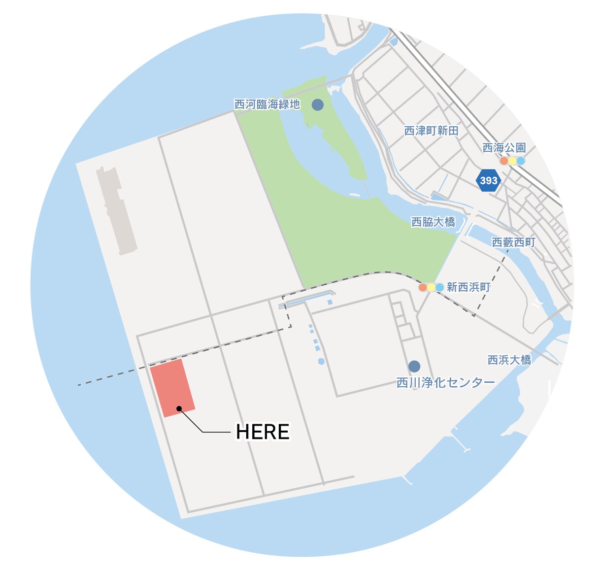 見やすい、わかりやすいフルカラー地図デザインします 色付きで好印象の地図が、あなたのビジネスをサポート イメージ2