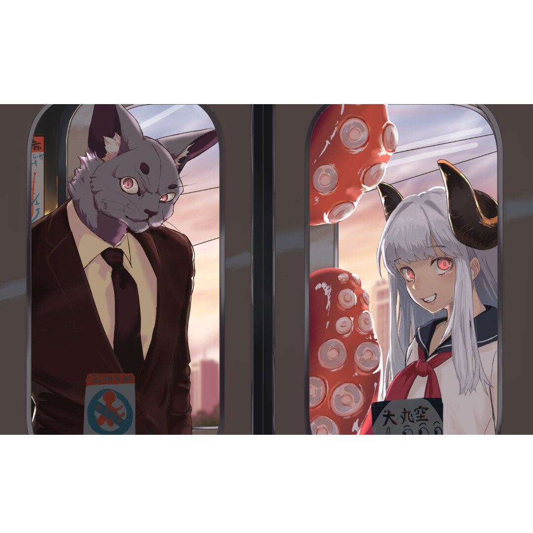 イラスト作成します グッズのイベント壁紙や観賞用に！ イメージ6