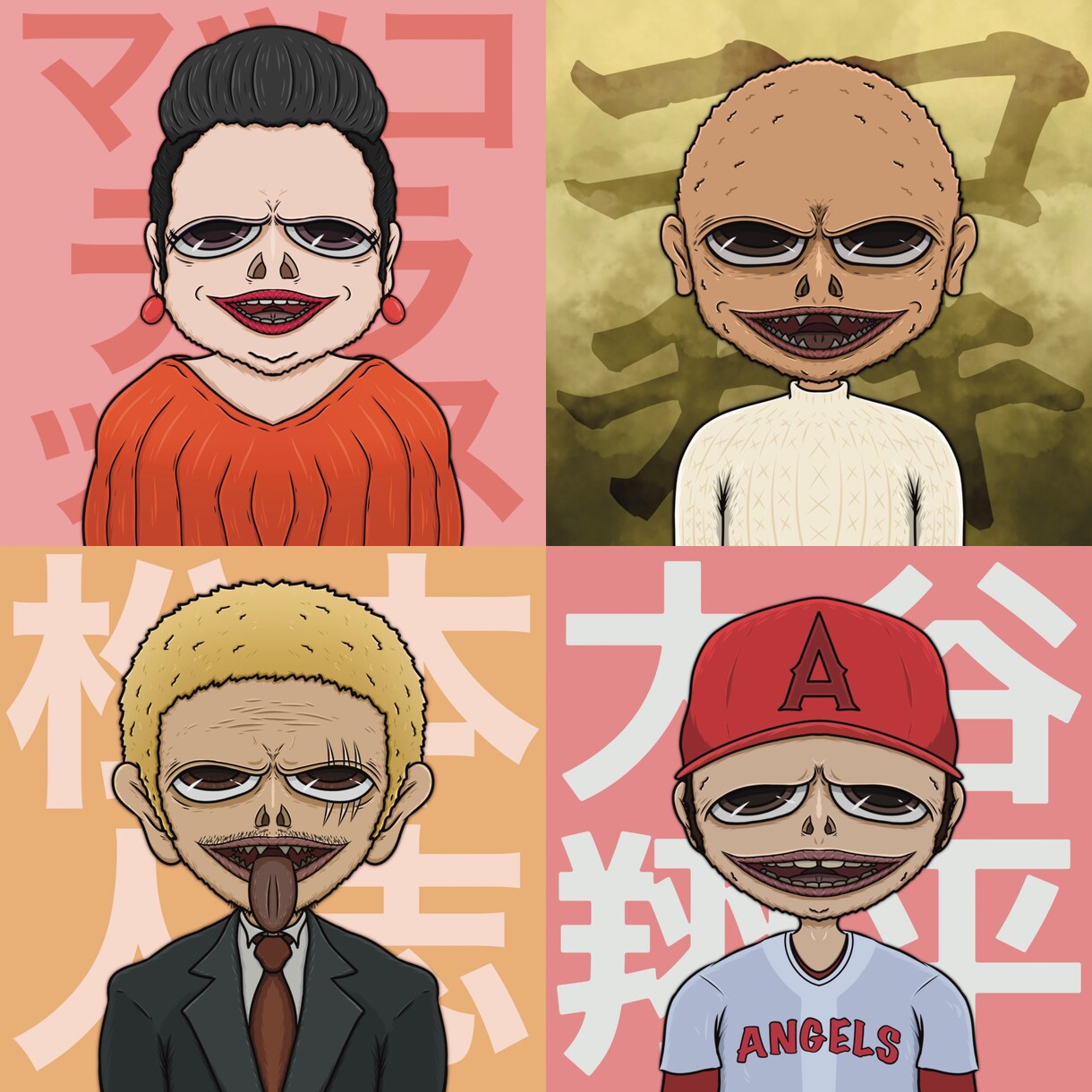MCBの世界観で似顔絵を描きます Mutant Chill Brothersの世界観の似顔絵! イメージ1