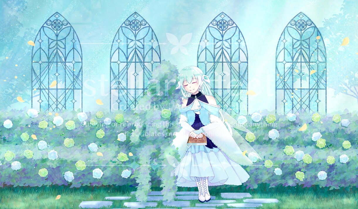 一枚絵のイラスト描きます かわいいから清楚まで、ご希望のイラストを制作します！ イメージ8