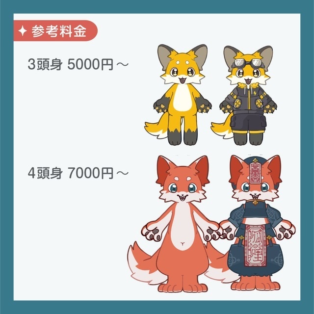 動物キャライラスト制作します デフォルメから頭身までお好みのスタイルで制作します イメージ3
