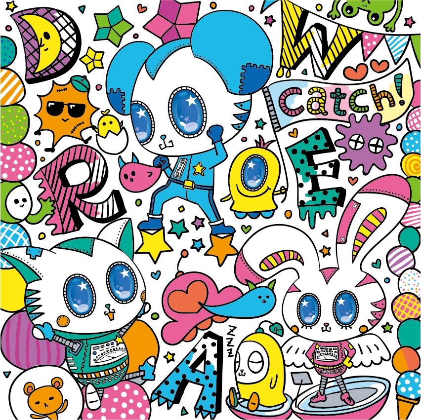 かわいくてカラフルな「キャラクター」描きます カラフルなイラストで世界を明るく！ イメージ5
