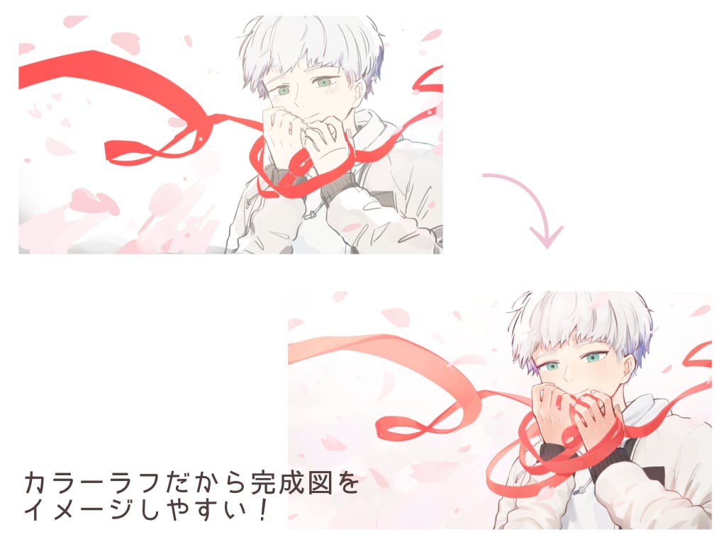 YouTube動画用のイラストお描きします 動画サムネイル、歌ってみたのMVなどに！ イメージ2