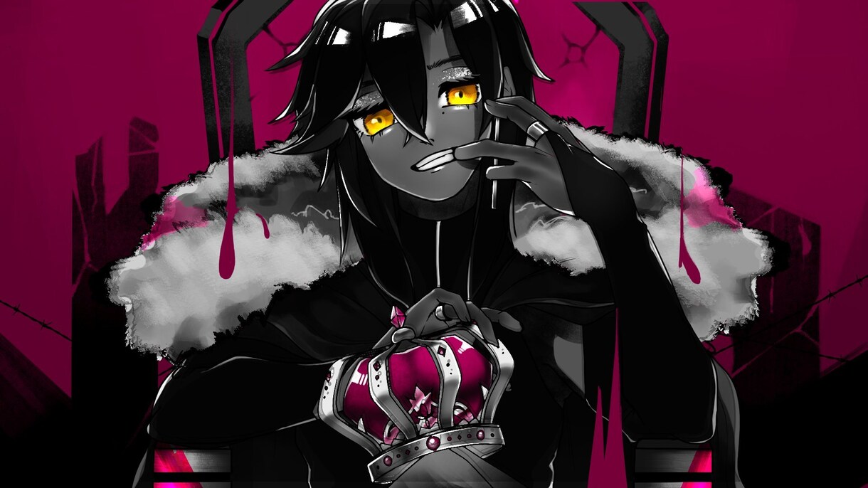 動画をレベルアップ！歌ってみた用イラスト描きます 歌ってみた動画用イラストを制作致します イメージ2