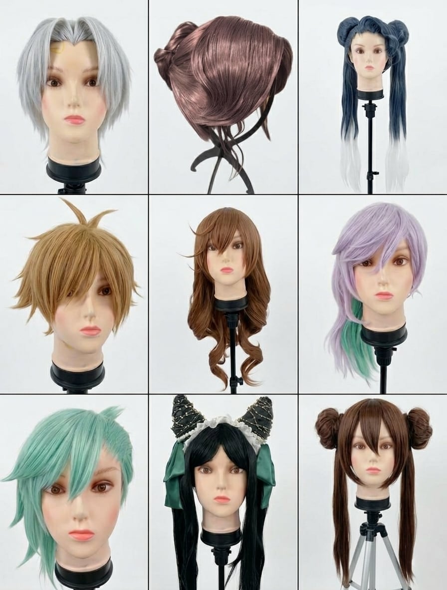 コスプレ初心者さん向け｜ウィッグオーダー受付ます 現役コスプレイヤーがお手伝いします⟡.·*. イメージ2