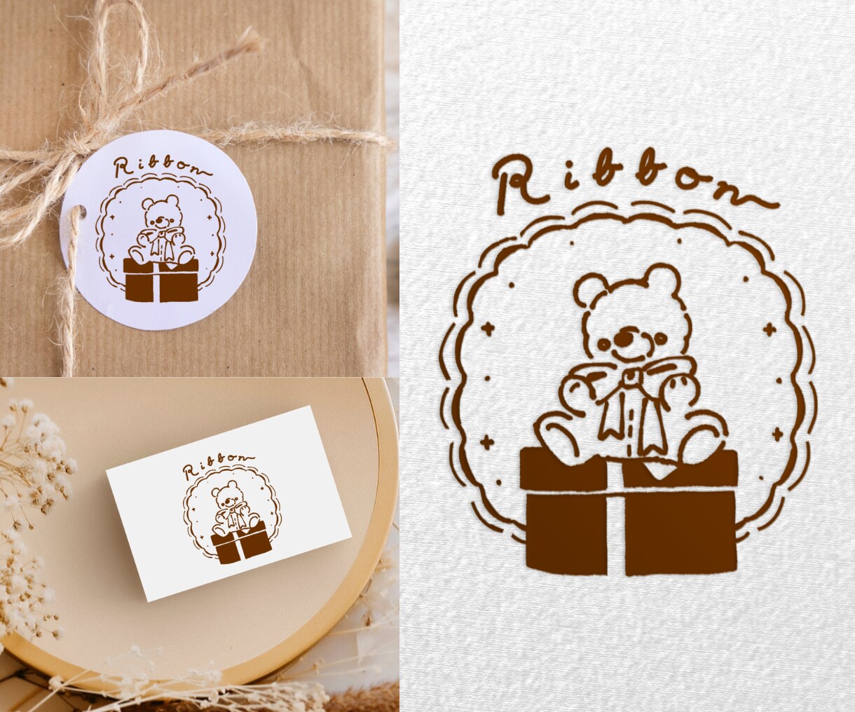 ナチュラルでかわいい絵本のような手描きロゴ作ります 想いをつたえる丁寧なデザイン＊看板・ショップカード・SNSに イメージ6