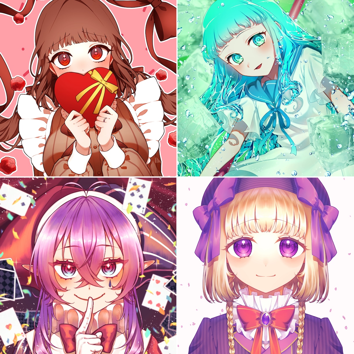 商用利用OK！ご希望に合わせたイラストを描きます アイコン/一枚絵/立ち絵/SDなどなんでもご相談ください！ イメージ3