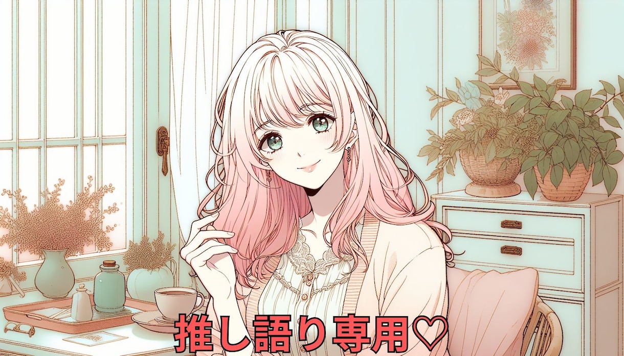 推し語りいくらでもOK|どんな熱量でも受け止めます ２日間、あなたの推しの話聞かせてください！ イメージ1