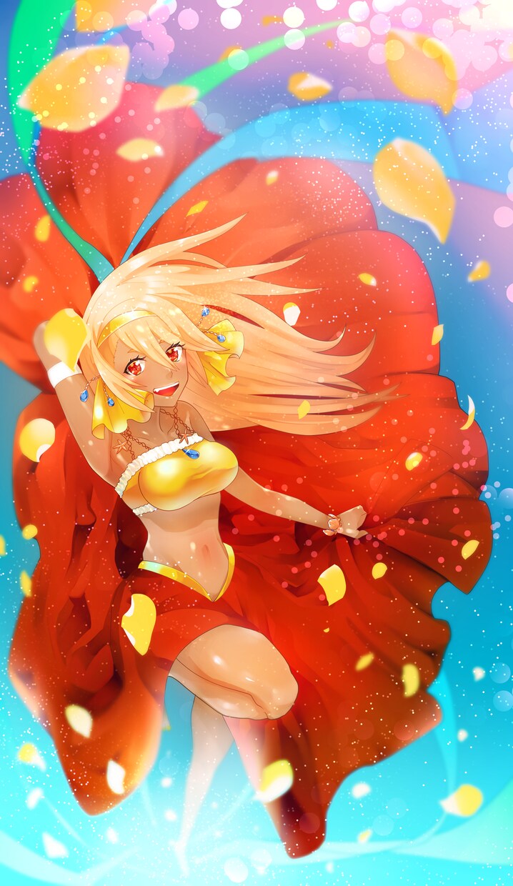 表紙・観賞用イラスト・挿絵etcキャラ描きます 元気で明るい色調やハッキリした着色が得意です！ イメージ9