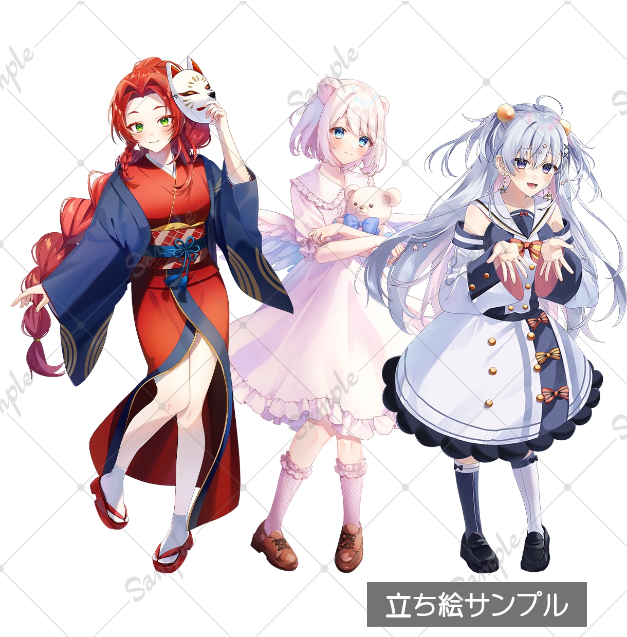 1枚絵や立ち絵、楽曲のイラスト等描きます あなたのやりたい！を応援します イメージ2