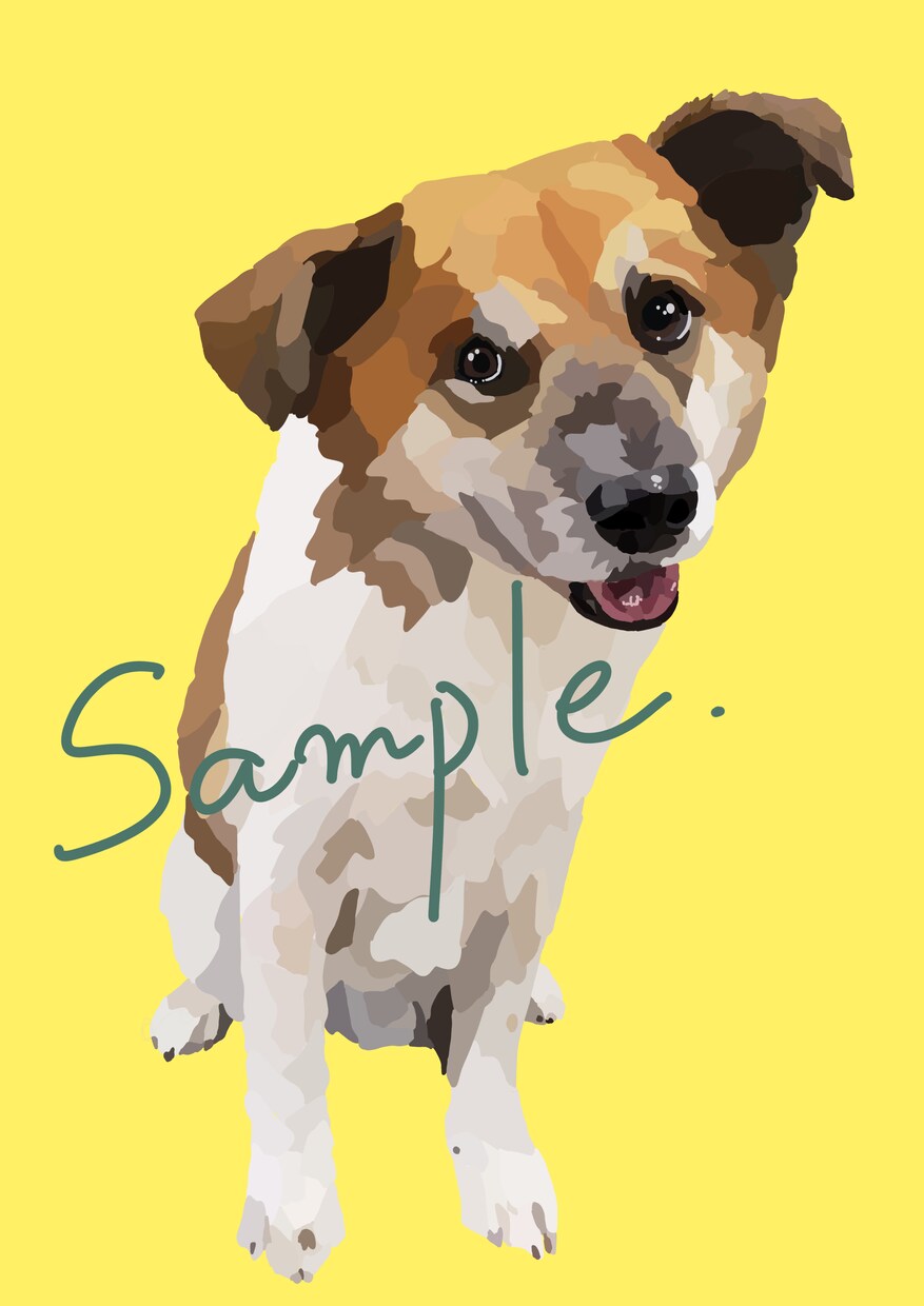 犬猫から小動物などペットをイラストで描きます SNSのアイコンやプレゼント、ロック画面、インテリアにも！ イメージ3