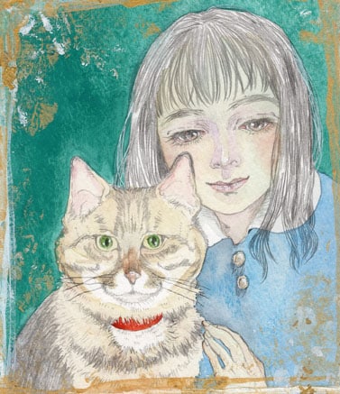 アナログ画材でSNSアイコン描きます アイコンも個性派志向のあなたへ耽美系アナログイラスト イメージ3
