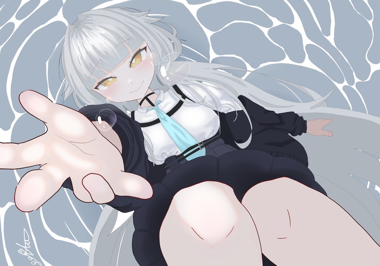 最近風の可愛い一枚絵を描きます 女性キャラクター完全特化です。最高に可愛いイラストを描きます イメージ2
