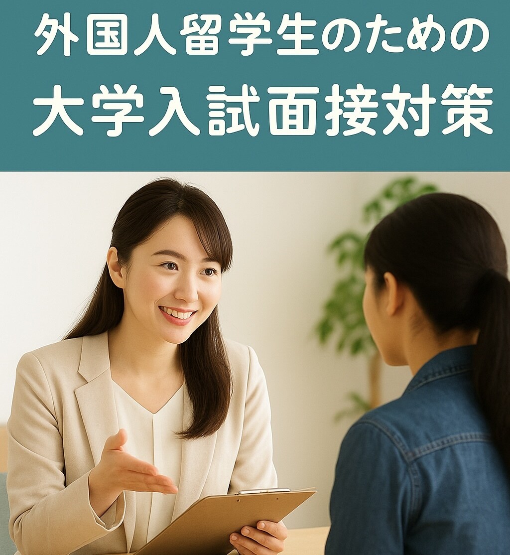 大学職員×留学生入試経験者がサポートします 面接の流れ・質問例・話し方などの練習を一緒にしましょう！ イメージ1