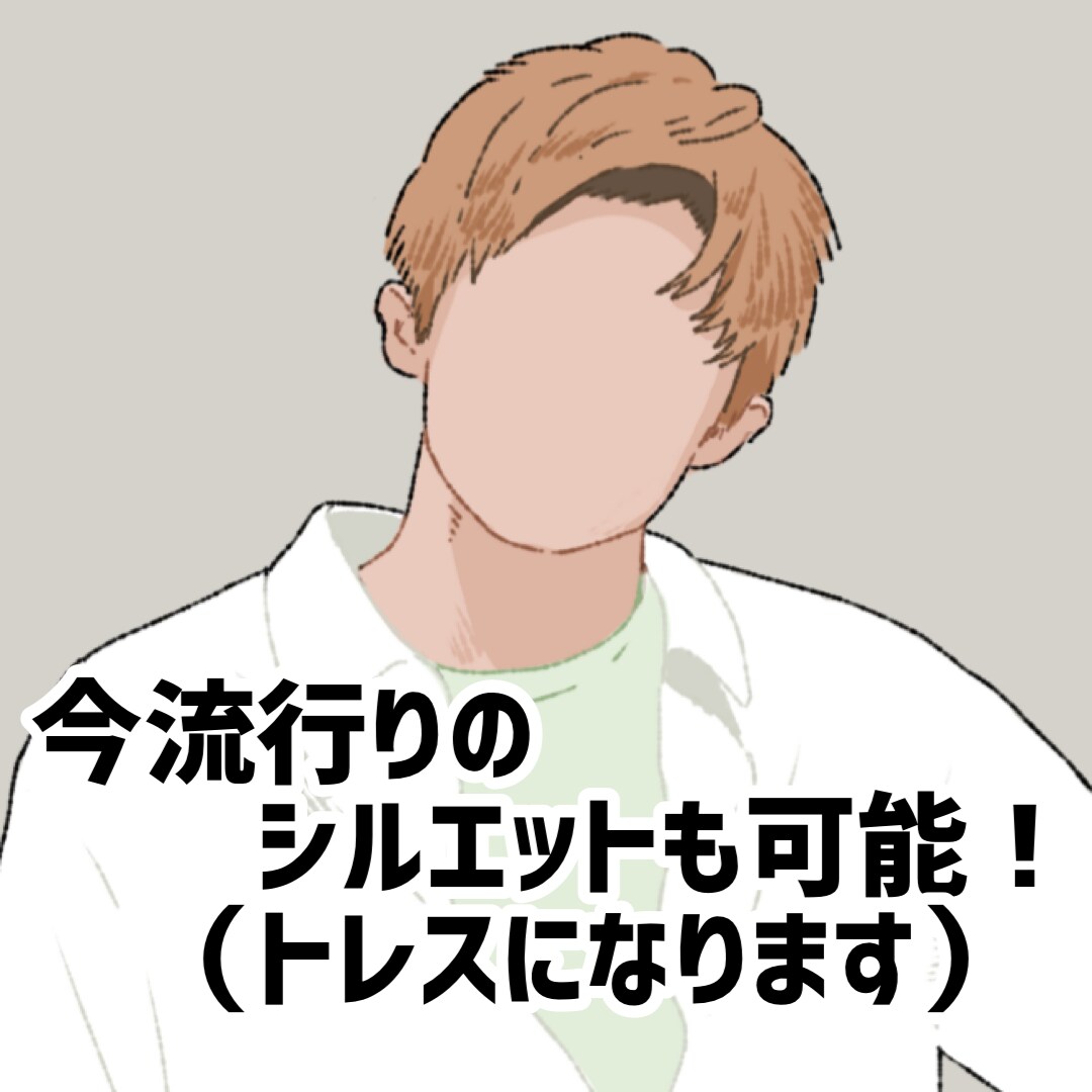 アイコンに使用できるイラスト☆似顔絵描きます フルカラーでも最短２日で納品いたします！急ぎの方におすすめ！ イメージ7