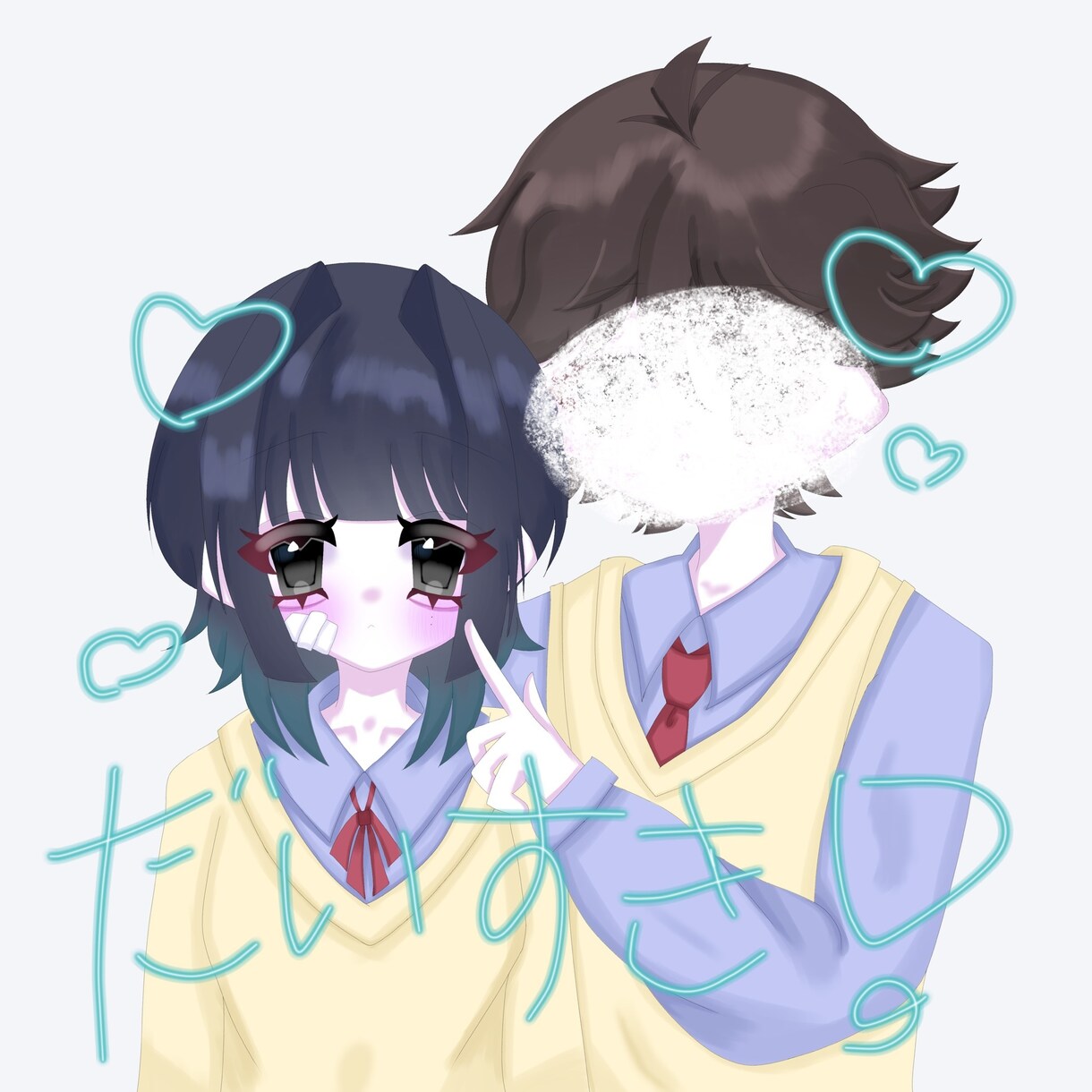 萌え系の女の子のキャラデザ・イラスト作成承ります 夢女子さんや活動者様のお手伝いをさせて頂きたいです イメージ1