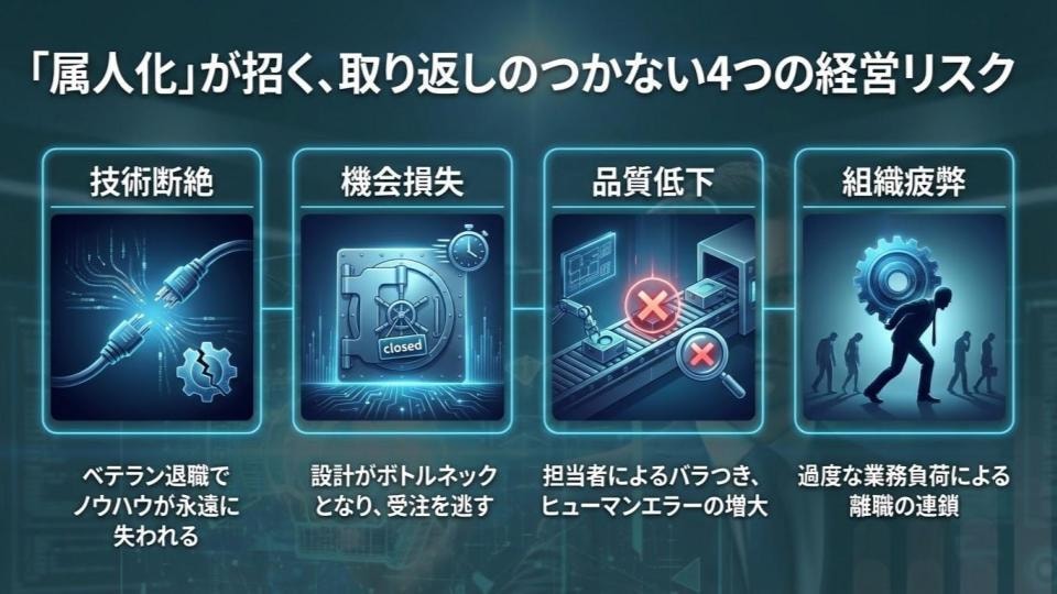 設計自動化推進サービス 　 属人設計をなくします 設計思想を「資産」に変え、事業継続性を高める イメージ3