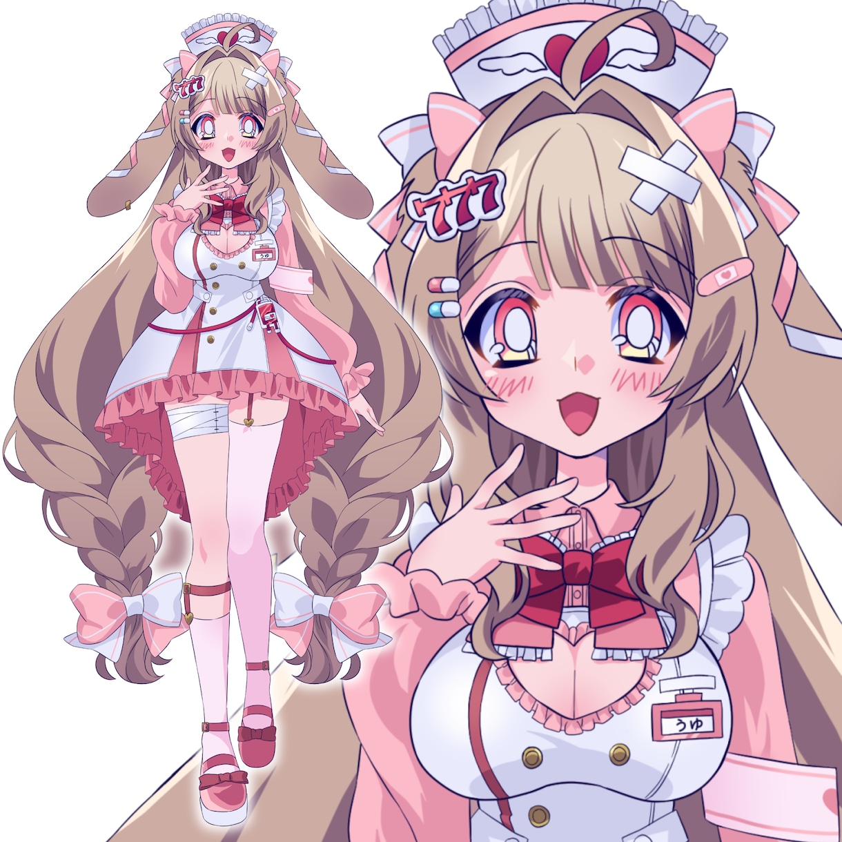 平成レトロな可愛いイラスト描きます アニメ塗りで懐かしさのある絵柄！ イメージ4