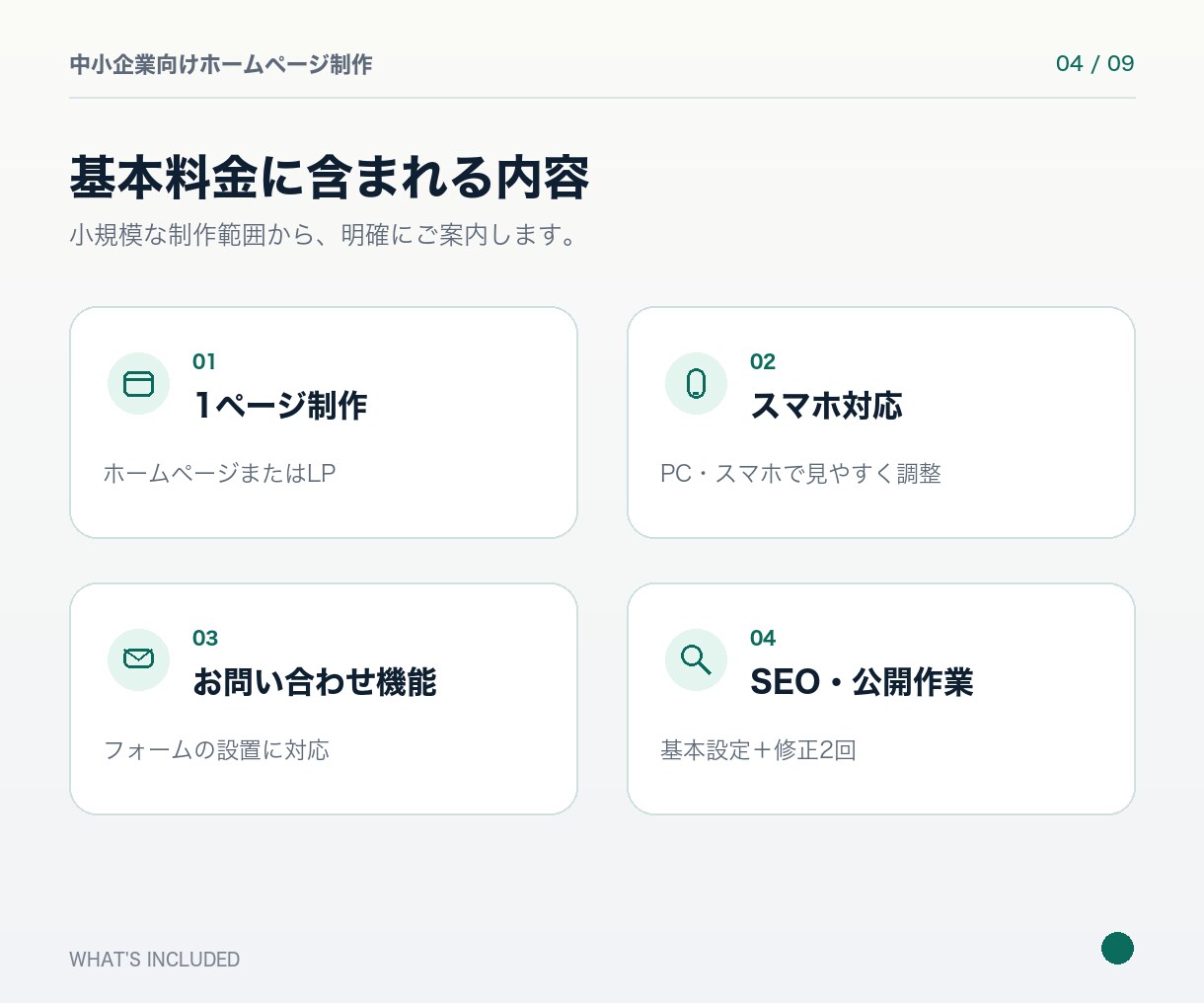ホームページを制作します 構成が未定でも、相談から公開まで伴走します イメージ4