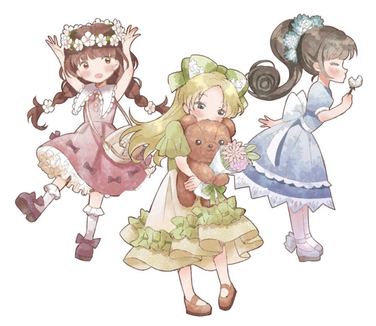 元ソシャゲ会社のデザイナーがキャラ&背景描きます サムネ、キービジュ、返礼品、挿絵、お祝い用など高品質に！ イメージ10