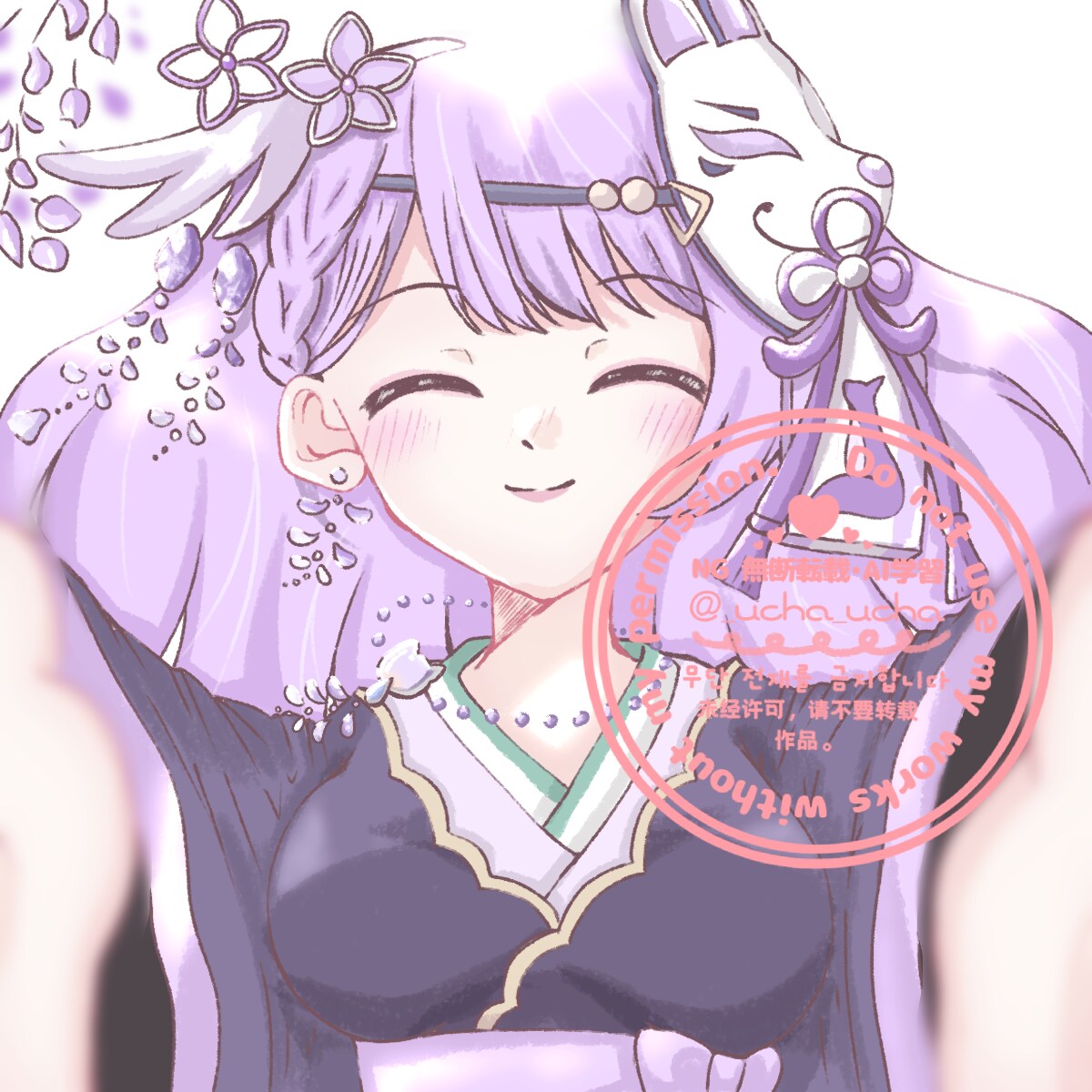 初めてでも安心、SNS用ゆるかわアイコン描きます やわらか絵柄 × ていねい対応 イメージ3