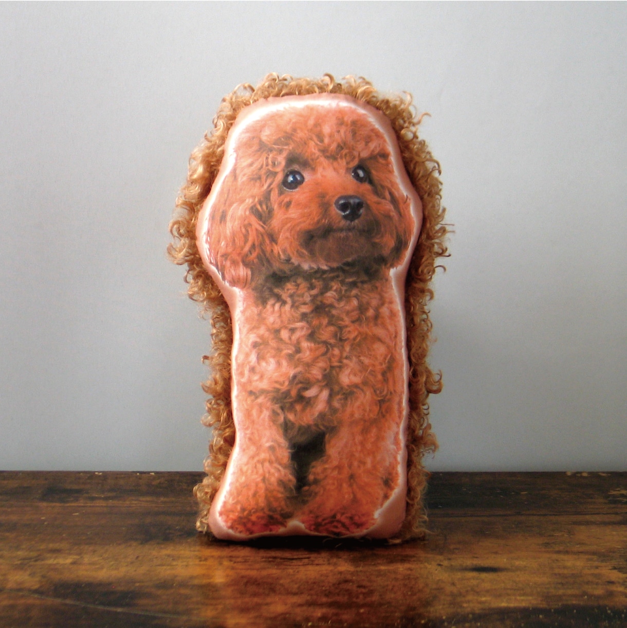 ペット（犬　猫）の画像から ぬいぐるみを作ります カールしたファー（毛）が、まるでウチの子を撫でている感覚に。 イメージ1