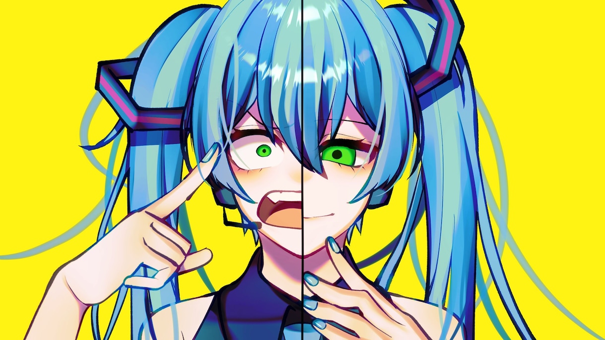 貴方だけの顔アップイラスト描きます 可愛い女の子からかっこいい男の子、不思議な人外、夢絵も可！ イメージ2