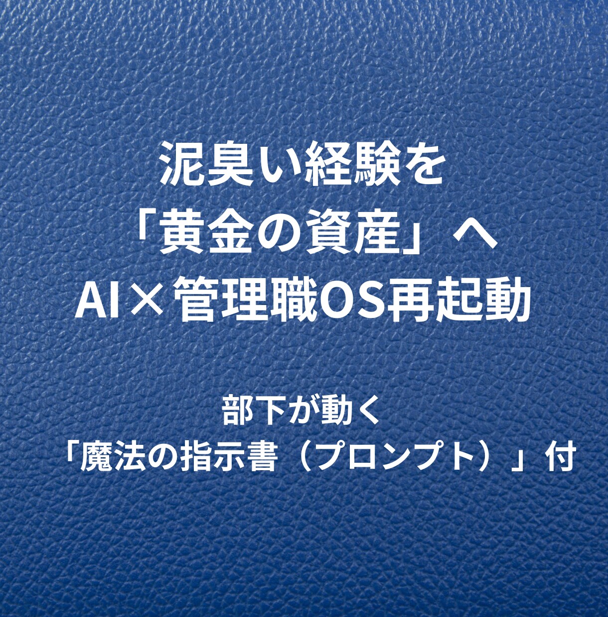 仕事OS再起動｜未練を消去し実績をデプロイします 謎のアーキテクトが贈る、管理者権限を取り戻すための設計図 イメージ1
