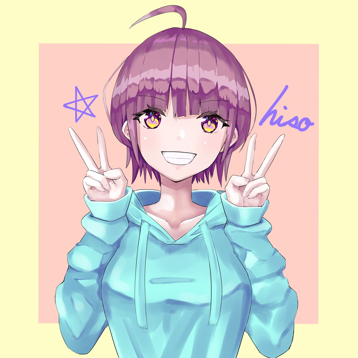 SNS等で使うキャラクターアイコンお描きします 特に可愛い女性キャラクター、お任せください！ イメージ1
