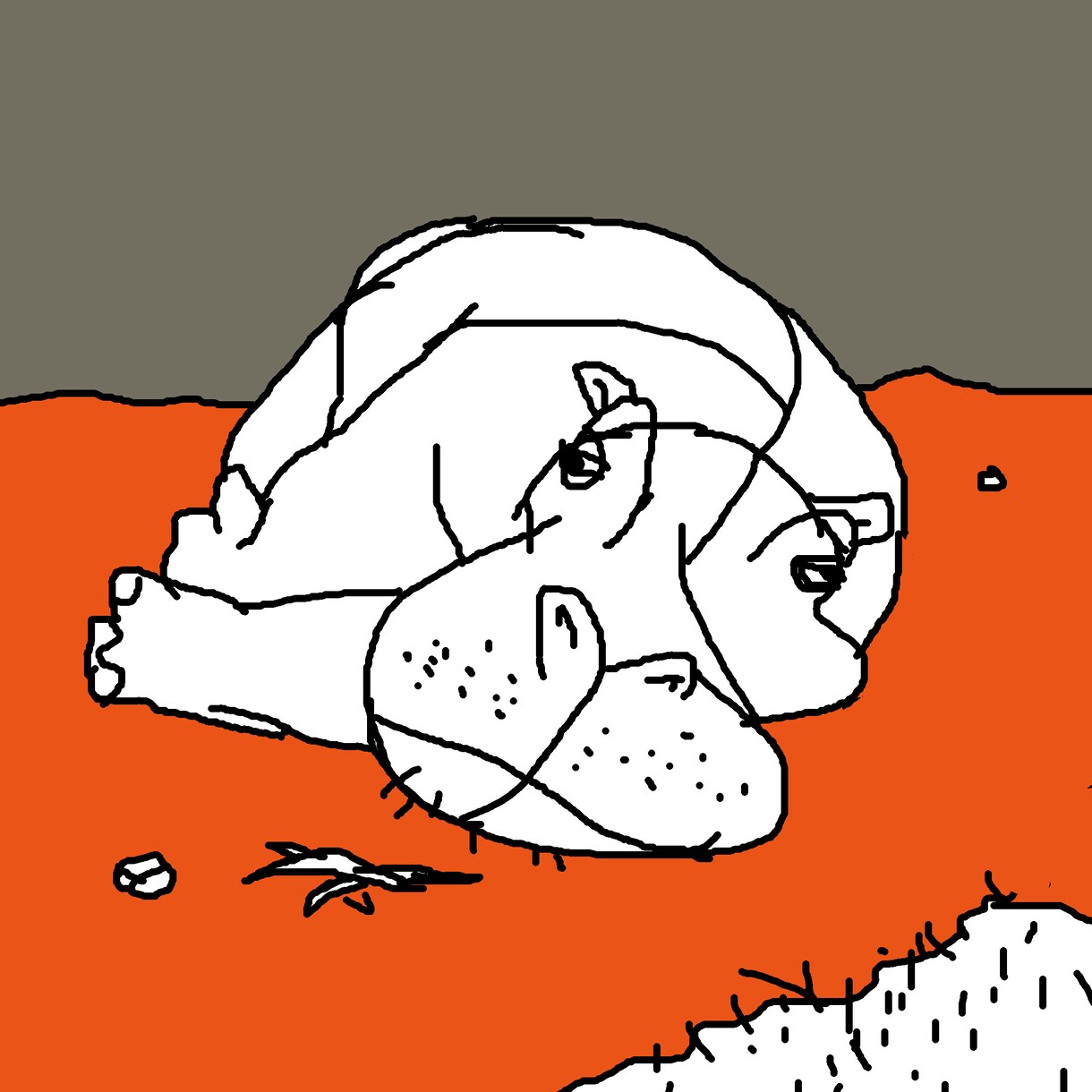 カバ好きのあなたに、楽しいカバのイラストを描きます カバしか描けなくてごめんなさい。 イメージ9