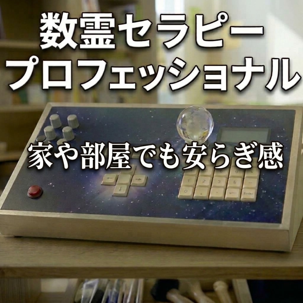 超心理 :数霊セラピープロで心をクリーニングします 家や部屋の中でも心に安心感が芽生え清々しい気分で、運気好転❣ イメージ1