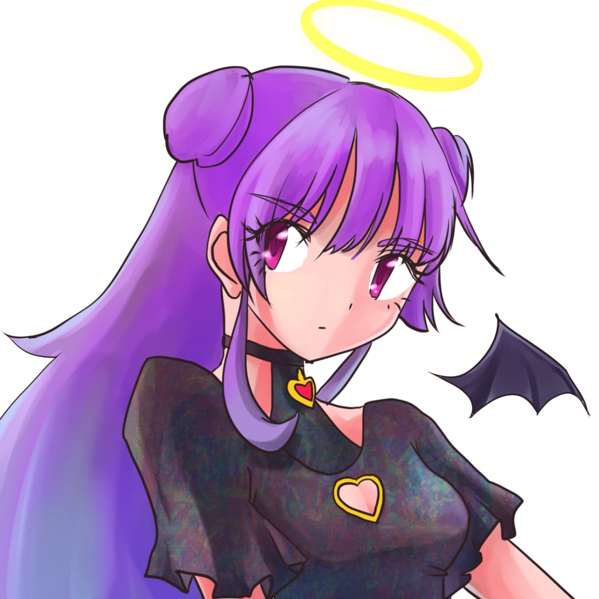 アイコン絵描きます 美少女×グリッチアート！かわいい女の子描きます イメージ2
