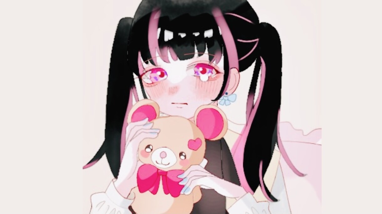歌ってみたなどの動画用イラスト描きます 〜可愛い雰囲気からカッコイイ雰囲気まで〜 イメージ1