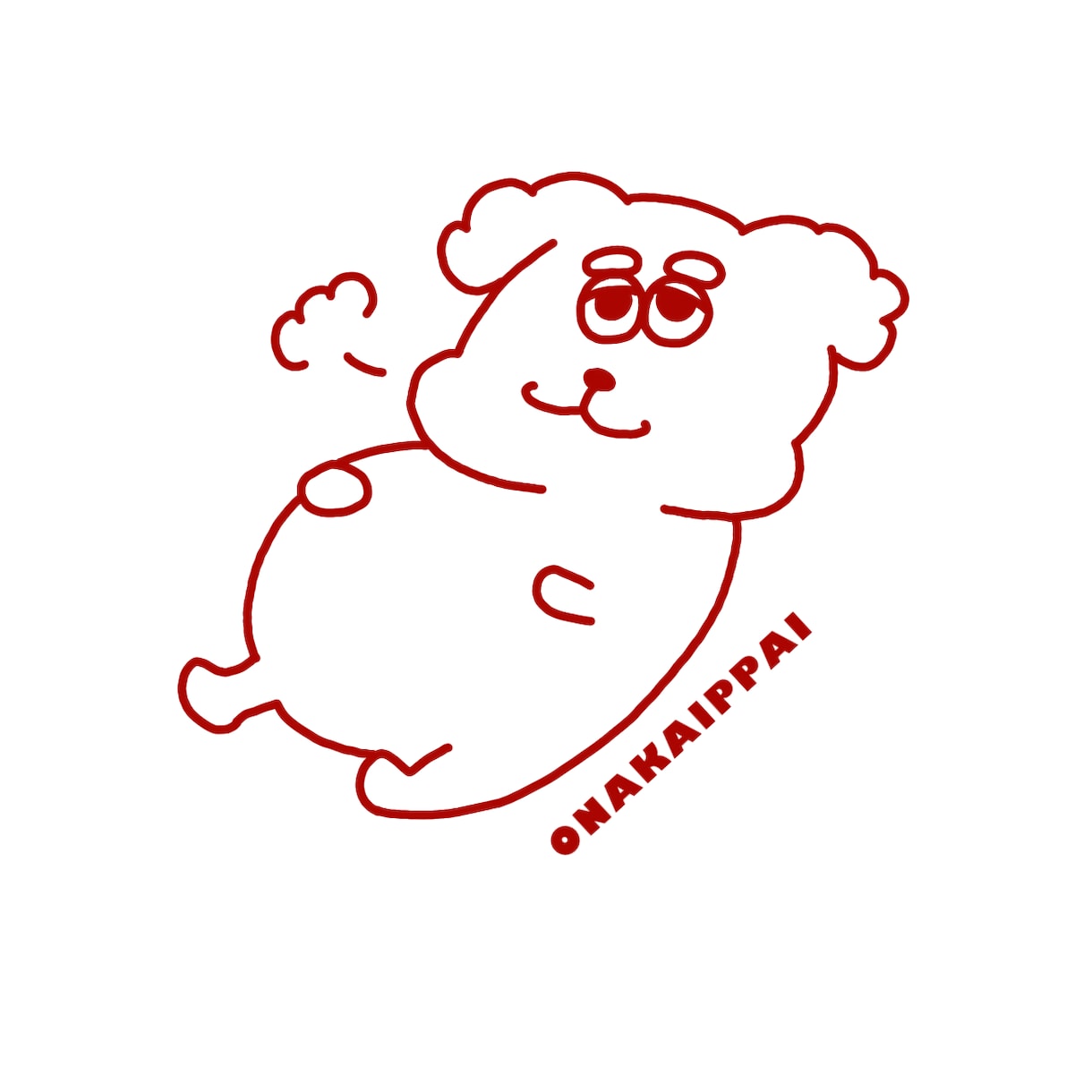 愛犬のグッズ用イラストを描きます ちょっとシュールで可愛い、うちの子だけのデザイン イメージ2