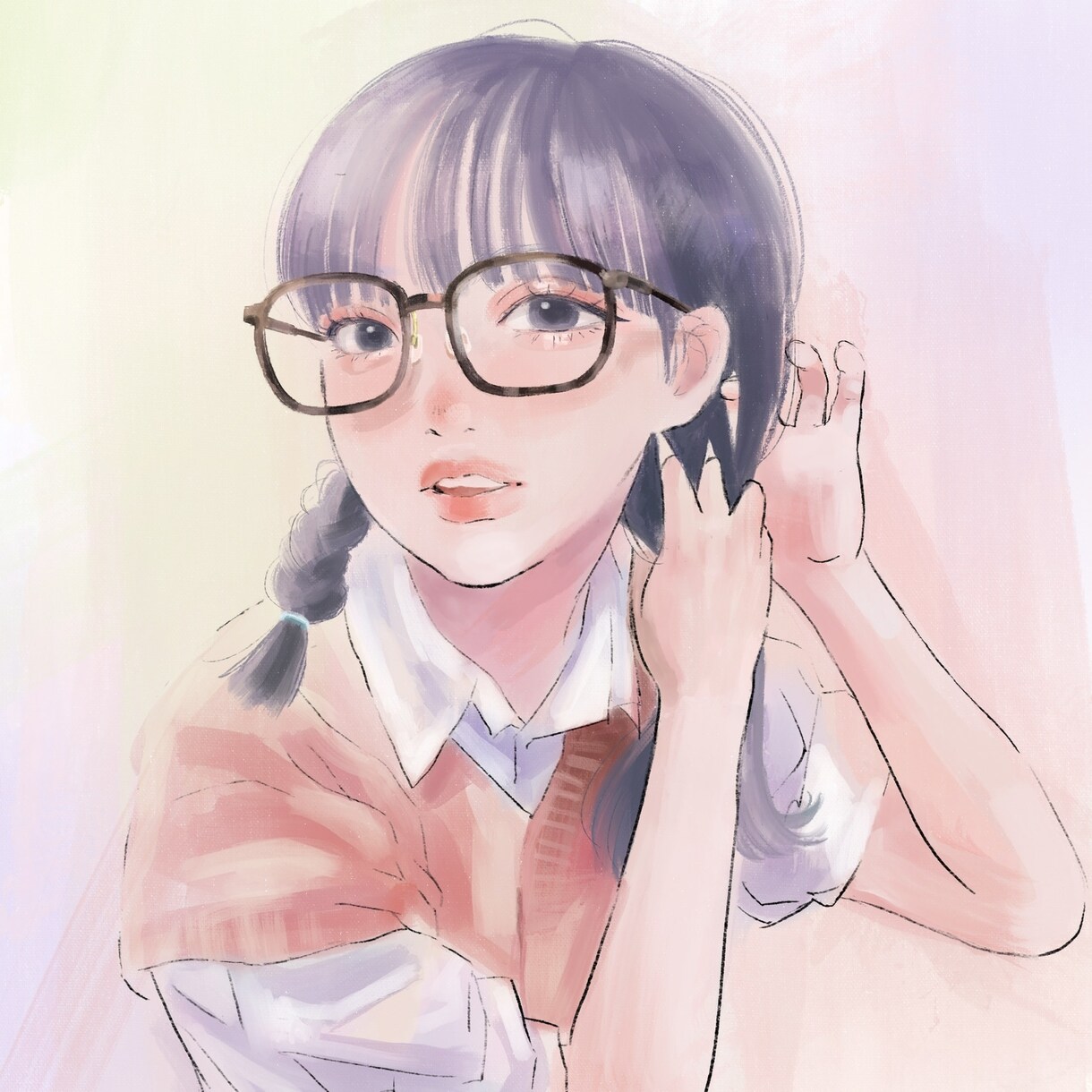 お洒落なイラストお描きします アイコンやプレゼント用にもおすすめです◎ イメージ8