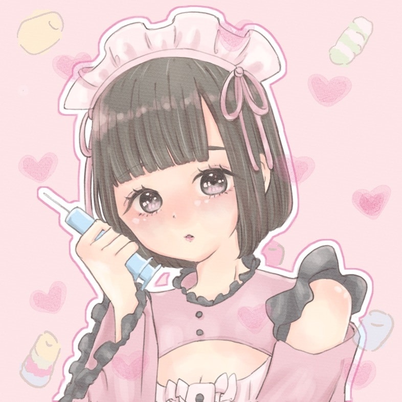 かわいい女の子を描きます メイドさんを描くのが得意です！ イメージ1