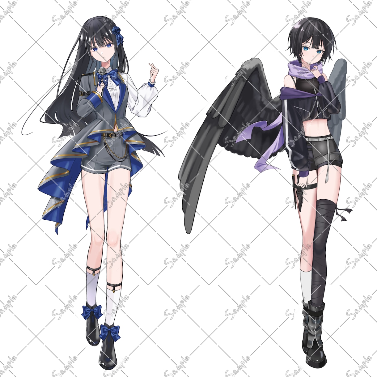 かわいい女の子や男性のイラストを制作します シンプルなものからポップなもの、お顔アップや立ち絵など！ イメージ6
