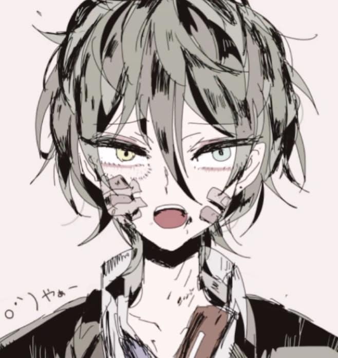 アニメキャラクターなどのアイコン作成承ります 暗い雰囲気、絵本のような絵柄が好きな方。 イメージ4