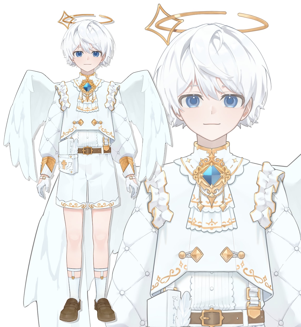 IRIAMにも◎キャラデザ持ち込み対応します プラス料金で衣装デザイン、1からのキャラデザも可能です♬ イメージ2
