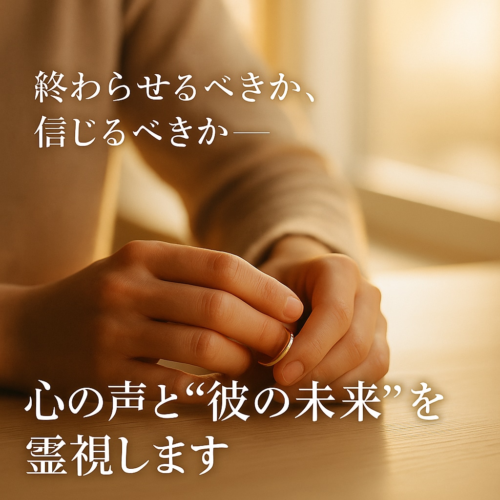 彼は本気？なぜ私は報われない？未来を霊視します 彼の本音・結末・あなたが幸せになる具体的なアドバイスします イメージ3