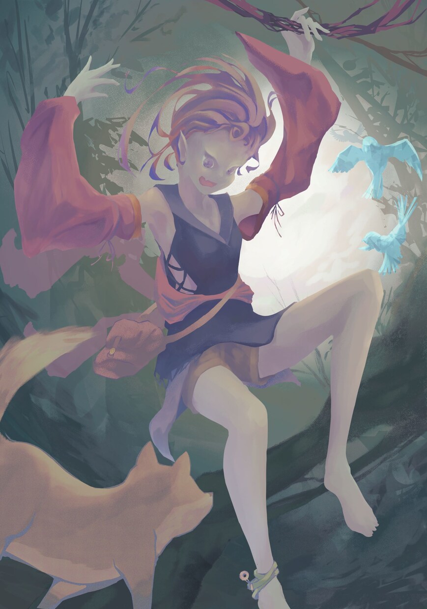 カラフルなイラスト描きます ハイクオリティなイラスト欲しくない？(背景付き◎) イメージ3