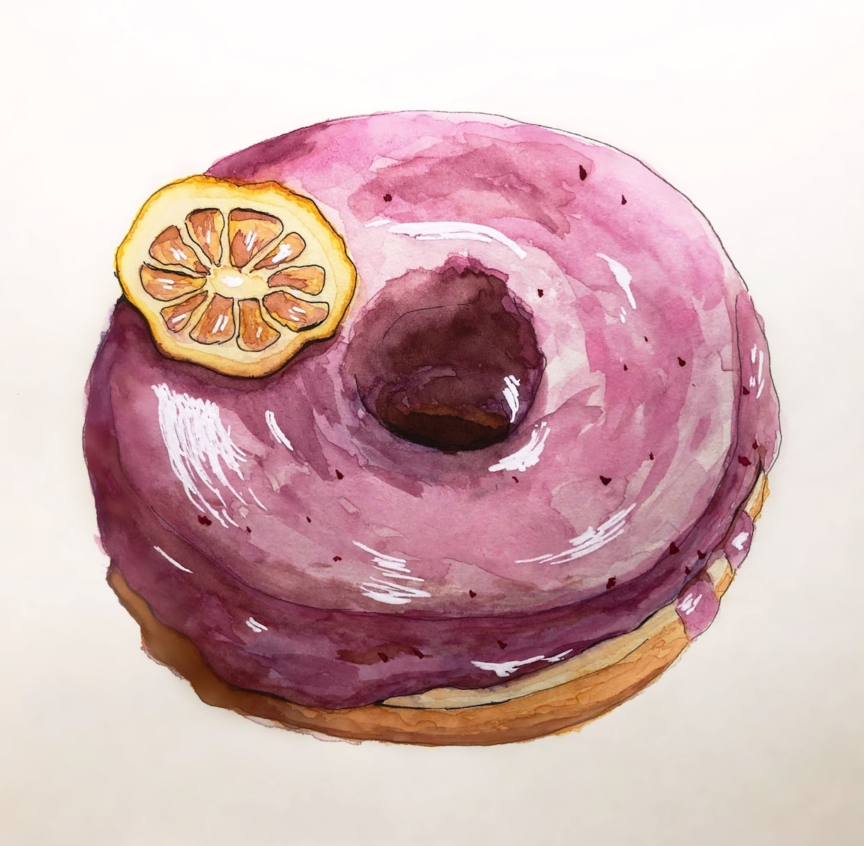 フードイラストを描きます メニュー表などに水彩画の柔らかいタッチの絵を イメージ4