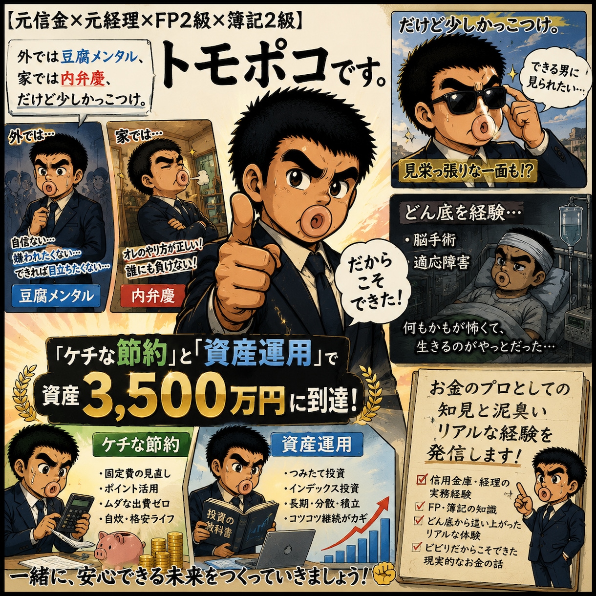お金に詳しいお兄ちゃんが相談に乗ります 【サイドFIREした元信金マンと30分お金の作戦会議】 イメージ1